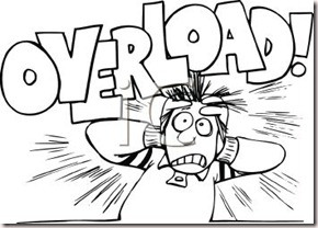 0511-1009-1319-0462_Black_and_White_Cartoon_of_a_Stressed_Out_Guy_with_the_Word_Overload_clipart_image_thumb[1]